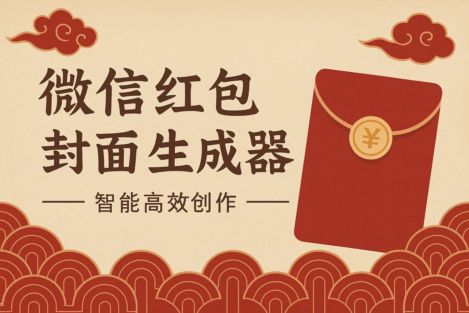 AI一键生成微信红包封面系统源码-韵味资源网