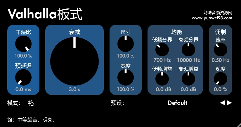 ValhallaPlate 中文主界面